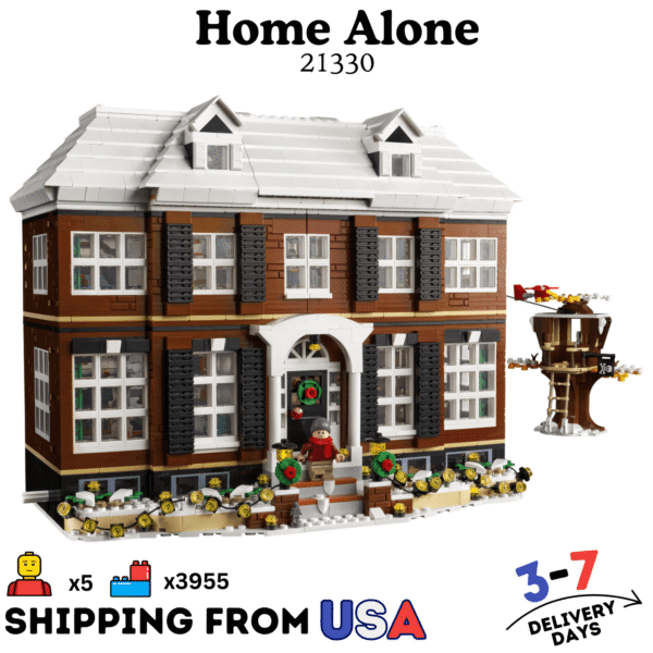 Home Alone House Building Set 21330 - 3955 PCS