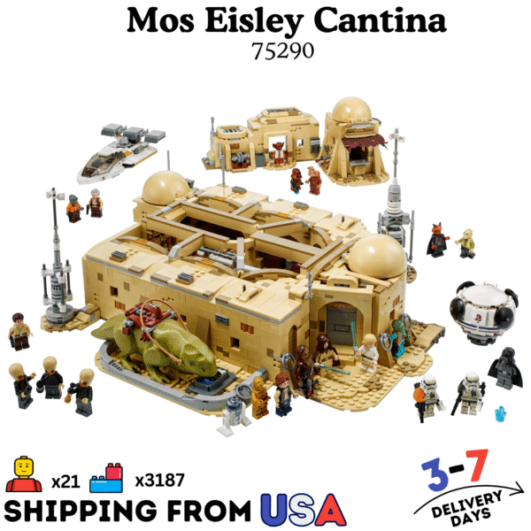 Star Wars Cantina Toy Set - 75290 PCS 3187 Mos Eisley