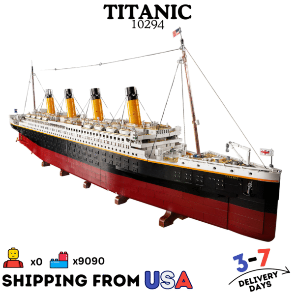 Titanic Building Block Set – 9090 Pieces Gift Toy Compatible Blocks